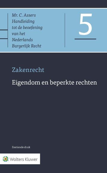 Eigendom en beperkte rechten / Asser-serie / 5 9789013130072, Verzenden, Zo goed als nieuw