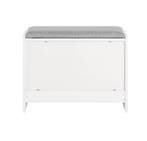 Schoenenbank met opbergruimte en zachte zitting – Wit, Verzenden, Nieuw