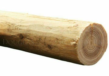 Douglas rondhout palen geschild | Diameter 4/5 cm, Lengte..., Verzenden, Nieuw