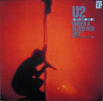 U2 - Live Under A Blood Red Sky, Ophalen of Verzenden, Gebruikt