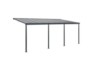 Veiling - Terrasdak / Overkapping - Borneo - 6 x 3 m - Grijs, Tuin en Terras, Nieuw