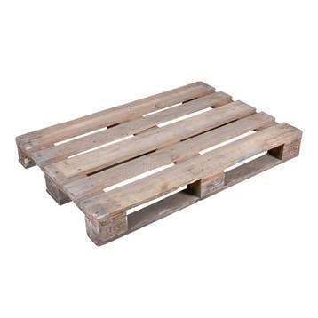 Europallet 80x120 cm Gebruikt B-keus 5 Deklatten, Doe-het-zelf en Verbouw, Hout en Planken, Verzenden, Gebruikt