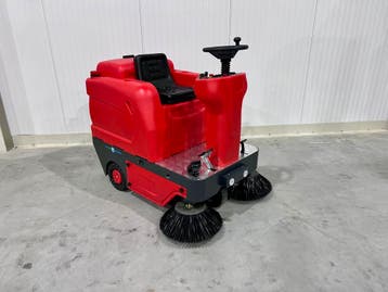 Veegmachine | 125 cm breed | Elektrisch | Opvangbak | Nieuw!, Verzenden, Nieuw, ORI Clean
