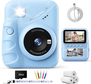 Kindercamera Instant Print 48MP | Retourdeal 65% Korting, Kinderen en Baby's, Ophalen of Verzenden, Zo goed als nieuw, Ontdekken