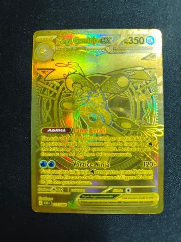 Pokémon - 1 Card - Greninja 122/086 Full art, Secret rare,, Nieuw