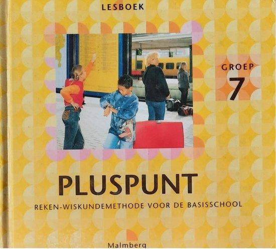 Pluspunt: Lesboek reken-wiskundemethode voor de basisschool, Boeken, Schoolboeken, Zo goed als nieuw, Verzenden