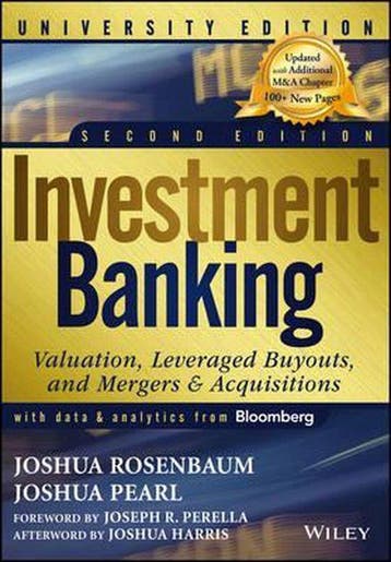 Investment Banking University, Second Edition 9781118472200, Verzenden, Gelezen, Joshua Rosenbaum