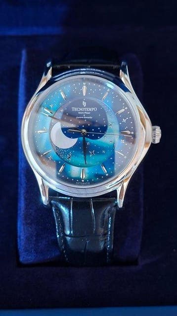 Tecnotempo - Moon Phase & Aurora Borealis Special Edition, Nieuw