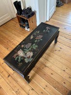 Salontafel - Gelakt messing, Marmer, Hout - China - Begin, Antiek en Kunst