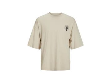 Veiling - Jack &amp; Jones Charge Oversize Fit Tee Moonbeam, Kleding | Heren, Nieuw