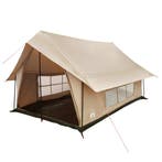 vidaXL Huisje Tent Crèmekleurig 340 x 246 x 210 cm, Verzenden, Nieuw, Tot en met 2