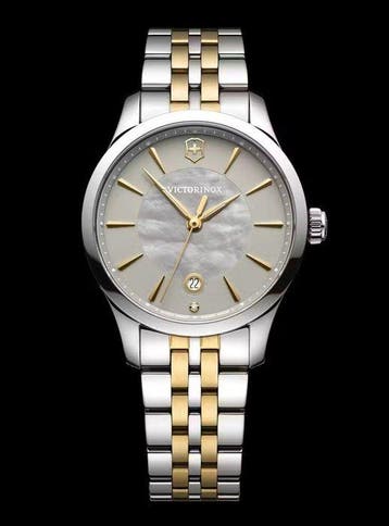 Victorinox - DIAMOND - Swiss Made - Alliance - Pearl - Gold, Nieuw