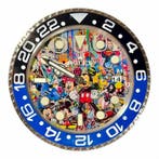 Moon24 - Wall Clock ““Pop Art Icons Graffiti Explosion Gmt ”