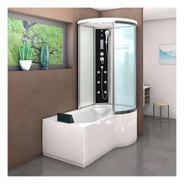 Douche- Bad Combinatie Mormano 170X98X220 (Badkamer), Huis en Inrichting, Badkamer | Complete badkamers, Ophalen of Verzenden