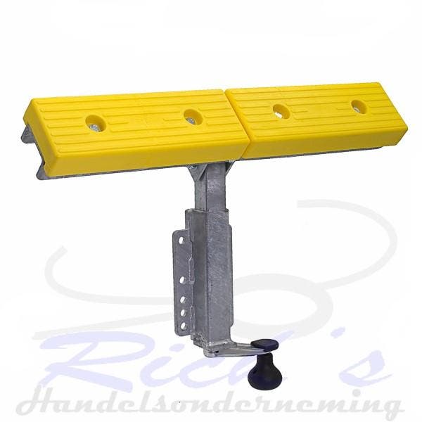 Opdraaisteun PREMIUM met geel kunststof kussen 100×600 mm, Watersport en Boten, Bootonderdelen, Nieuw, Ophalen of Verzenden