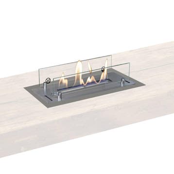 Xaralyn Bio-ethanol brander S met inbouwprofiel Geborsteld, Verzenden, Nieuw, Inbouwhaard, Elektrische haard
