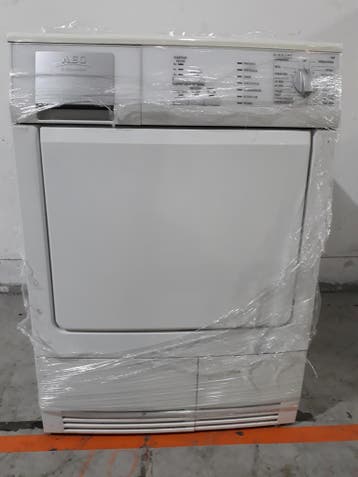 AEG T568DIA - Condensdroger - 6 kg - Energieklasse C, Witgoed en Apparatuur, Ophalen of Verzenden, Zo goed als nieuw, Voorlader