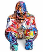 Daluxe Art - 1999 • Graffiti Gorilla, Antiek en Kunst