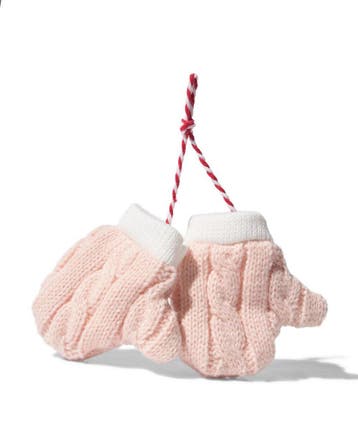 HEMA Kersthanger 9cm gebreide handschoen, Verzenden, Nieuw