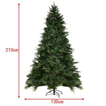 2dekans | Coast LED Kunstkerstboom - 210cm, Ophalen of Verzenden, Zo goed als nieuw