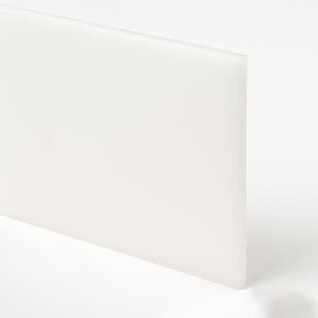 Acrylaat (PMMA) basisplaat (opaalwit, 50x30 cm, 8 mm dik), Ophalen of Verzenden, Nieuw