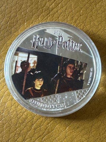 Samoa. 1/2 Dollar 2020 Harry Potter - Quidditch - 1 oz