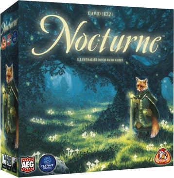 Nocturne - Bordspel (NL versie) | White Goblin Games -, Hobby en Vrije tijd, Gezelschapsspellen | Bordspellen, Verzenden, Nieuw