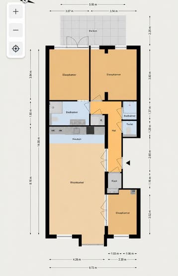 Te huur: Appartement Heemraadssingel in Rotterdam, Appartement, Rotterdam, Zuid-Holland
