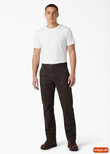 Dickies Broek Heren maat WW38 / L29 Dark Brown Vintage, Ophalen of Verzenden, Nieuw, Dickies