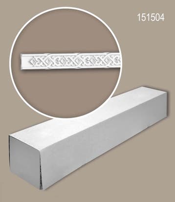 Profhome 151504-box 1 doos 12 lijsten Wandlijst Fries |, Verzenden, Nieuw
