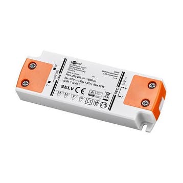 Transformator | 12 volt | Goobay (15 W, Niet dimbaar), Verzenden, Nieuw
