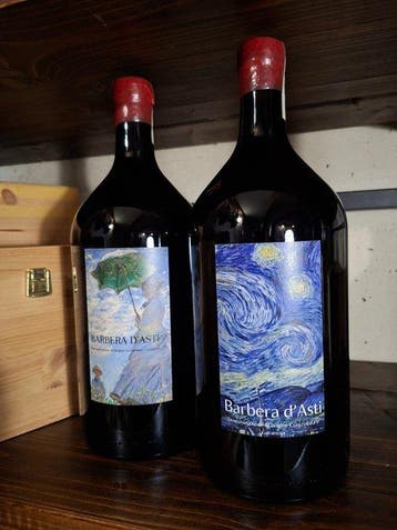 2020 La Trava Barbera dAsti - Langhe DOCG - 2 Dubbele, Nieuw