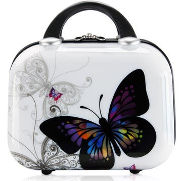 Reiskoffers Butterfly 3-delige polycarbonaat (Recreatie), Verzenden, Nieuw