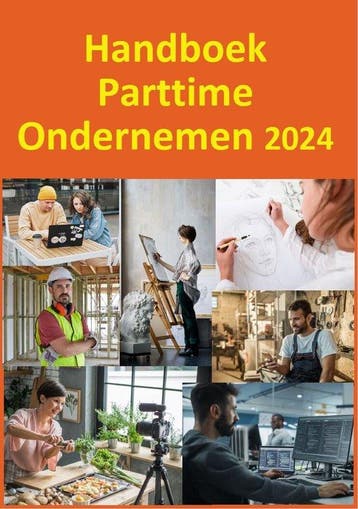 9789074312615 Handboek Parttime Ondernemen 2024, Verzenden, Zo goed als nieuw