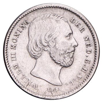 25 Cent 1890 Willem III Fr+, Verzenden