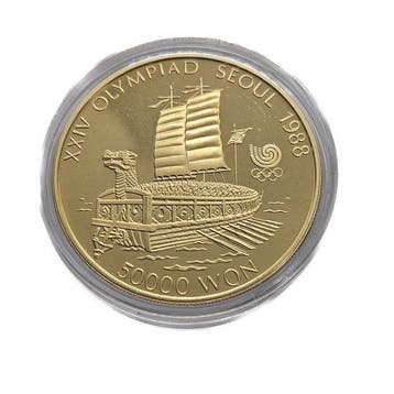 Zuid-Korea. 50.000 Won 1986 Olympics