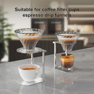 Opvouwbare Aluminium Koffie Drip Stand - Universeel voor Esp, Witgoed en Apparatuur, Verzenden, Nieuw