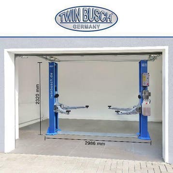 Hefbrug 2 Koloms voor Lage &amp; Smalle ruimtes Twinbusch NL, Ophalen of Verzenden, Nieuw