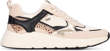 Posh by Poelman - maat 40 - CARO Dames Sneaker - Beige met, Kleding | Dames, Schoenen, Verzenden, Nieuw