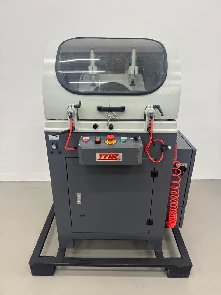 TTMC aluminium afkortzaagmachine alu zaagmachine cirkelzaag, Doe-het-zelf en Verbouw, Gereedschap | Zaagmachines, Afkortzaag, Zo goed als nieuw
