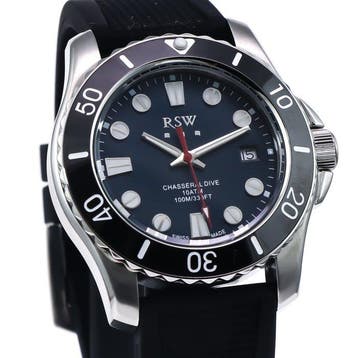 RSW - Chasseral Dive Quartz Swiss Watch - RSWM137-SX-9 -, Nieuw