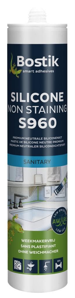 Bostik Bostik premium aware silicone non staining s960 310, Verzenden, Nieuw