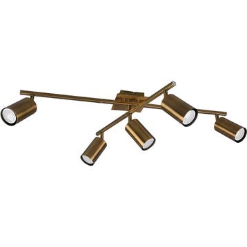 LED Plafondspot - Trion Monla - GU10 Fitting - 6-lichts -, Ophalen of Verzenden, Nieuw, Plafondspot of Wandspot