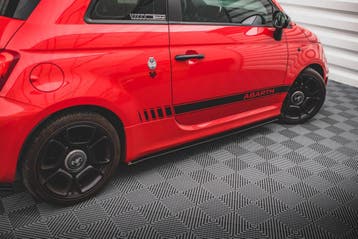Side Skirts Diffusers Abarth 595 Mk1 Facelift, Auto-onderdelen, Verzenden, Nieuw