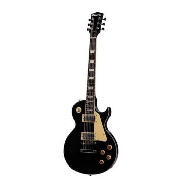 Phoenix EG-530BK Single Cut Elektrische Gitaar Black, Ophalen of Verzenden, Nieuw