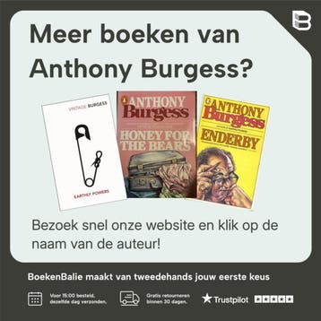 A clockwork orange - Anthony Burgess 9789025369613, Verzenden, Zo goed als nieuw, Anthony Burgess