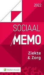 Ziekte & Zorg / 2022 / Sociaal Memo 9789013168938, Verzenden, Zo goed als nieuw