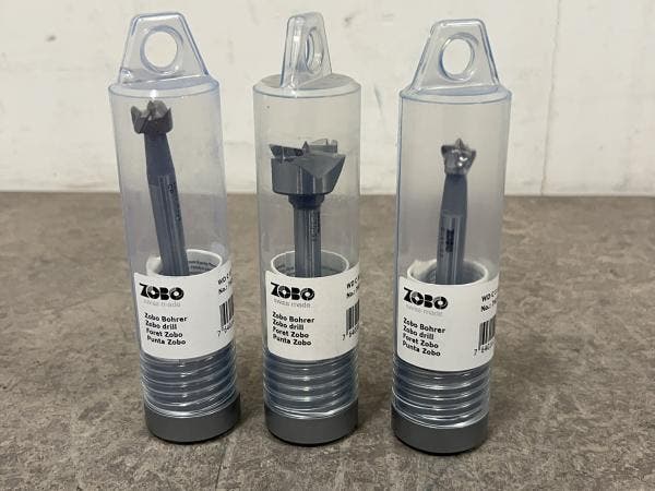 Veiling - Zobo forstnerboor set 3-delig ø11-30mm, Doe-het-zelf en Verbouw, Gereedschap | Machine-onderdelen en Toebehoren
