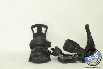 Snowboard bindingen - Burton Progression - M, Sport en Fitness, Ophalen of Verzenden, Gebruikt, Bindingen