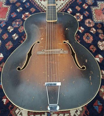 Rodebald Hoyer - Relic Archtop Jazz Guitar - - Akoestische, Nieuw